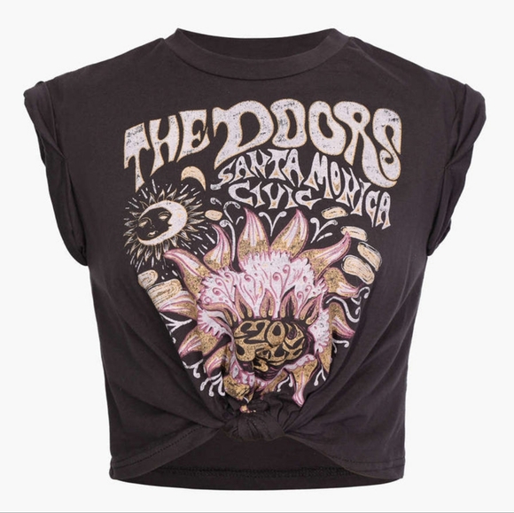 🎃20%OFF - The Doors cap sleeve band t-shirt - Picture 3 of 11